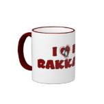 I Love My RAKKASAN Coffee Mugs