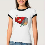 I Love my Red Bellied Parrot T-Shirt