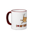 i love my red heeler mugs by cfkaatje i love my red heeler mugs