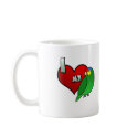 I Love my Red Lored Amazon Mug