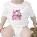 I Love My Rose Breasted Cockatoo Baby Creeper t-shirts