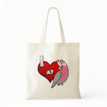 I Love my Rose Breasted Cockatoo Bag