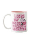 I Love My Rose Breasted Cockatoo Mug
