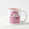 I Love My Rose Breasted Cockatoo Mug by MenagerieMayhem I Love My Rose Breasted Cockatoo Mug
