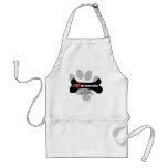I Love My Rottweiler - Dog Bone Apron