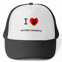 I LOVE MY SABUESO ESPANOLS hats by ilovemyshirt I LOVE MY SABUESO ESPANOLS hats
