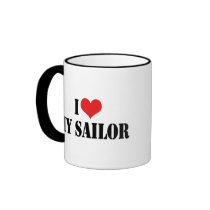 I Love My Sailor Mug