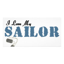 I Love My Sailor photo cards by marriedtothearmy I Love My Sailor photo cards