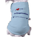I Love My Schapendoes (Male Dog) pet clothing