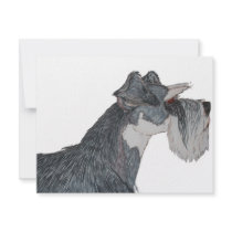 I Love My Schnauzer invitations by paint27 I Love My Schnauzer invitations