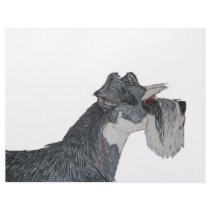 I Love My Schnauzer letterhead