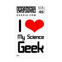 I love my science geek stamps