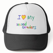 i love my second graders hats