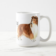 I Love my Sheltie Coffee Mugs