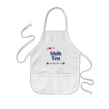 I Love My Shih Tzu (Multiple Dogs) Apron