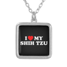 I Love my Shih Tzu Necklace
