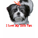 I Love My Shih Tzu t-shirts by miserablemisty I Love My Shih Tzu t-shirts