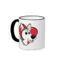 I Love my Siberian Husky Mug
