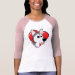 Ladies 3/4 Sleeve Raglan (Fitted)