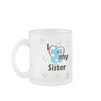 I Love My Sister - Autism Coffee Mugs
