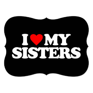 I Love My Sister Cards, I Love My Sister Card Templates, Postage 