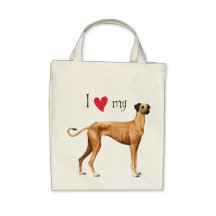 I Love my Sloughi Bags