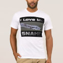 I love my snake t-shirts by burntright I love my snake t-shirts