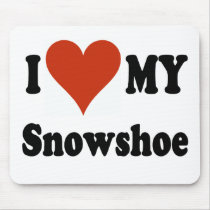 I Love My Snowshoe Cat Merchandise mousepads