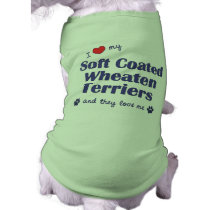 I Love My Soft Coated Wheaten Terrier (Multi Dogs) pet clothing by thatsalottadogs I Love My Soft Coated Wheaten Terrier (Multi Dogs) pet clothing