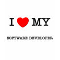 I Love My SOFTWARE DEVELOPER t-shirts