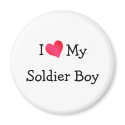 I Love My Soldier Boy magnets by definingyou I Love My Soldier Boy magnets