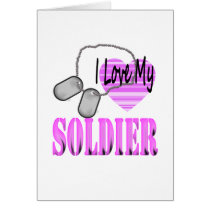 I love my soldier cards