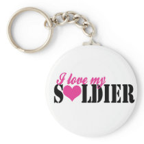 I love my Soldier Key Chain