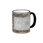 I Love My Soldier Photo Camouflage Mug