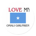 I Love My Somali Girlfriend stickers by flagshirt I Love My Somali Girlfriend stickers