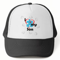 I Love My Son  - Autism Mesh Hat