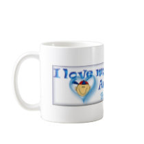 I love my son with Autism mug