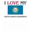 I Love My South Dakota Boyfriend t-shirts