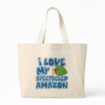 I Love my Spectacled Amazon Bag
