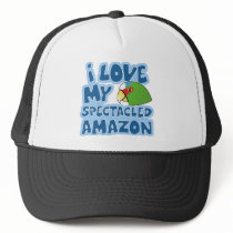 I Love my Spectacled Amazon Hat