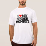 I LOVE MY SPIDER MONKEY TEES
