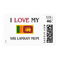 I Love My Sri Lankan Mom postage