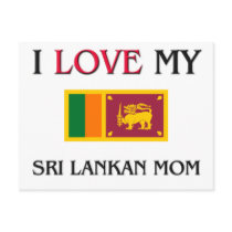 I Love My Sri Lankan Mom postcards