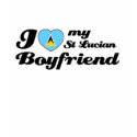 I love my St Lucian Husband t-shirts