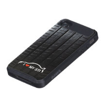 I Love My STI with tire tread iPhone 4/4S Cases