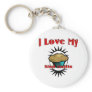 I Love My Stud Muffin Key Chain