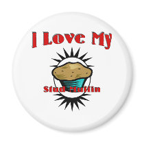 I Love My Stud Muffin magnets