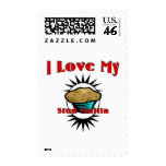 I Love My Stud Muffin postage
