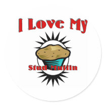 I Love My Stud Muffin stickers
