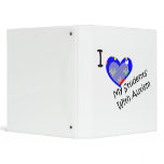 I love my students' with Autism 3 ring binder